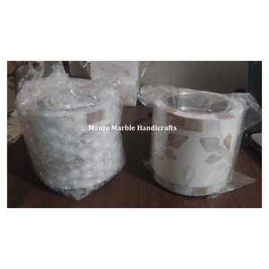 Brûleur de Bakhoor en bois avec incrustation d'os en MDF avec nacre d'art floral pour la décoration de la maison - Product Image 5