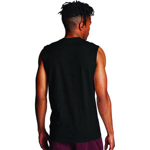 Débardeur de sport oversize en Spandex/Coton pour homme, séchage rapide, style urbain, motif uni, personnalisable - Product Image 5