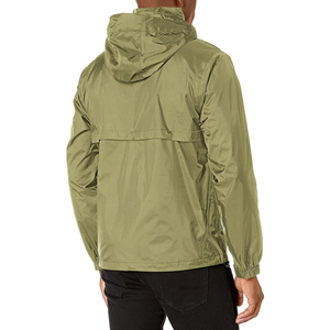 Ensemble coupe-vent imperméable et personnalisé pour hommes, ensemble en nylon, veste de sport jogging, vestes à demi fermeture éclair pour hommes - Product Image 2