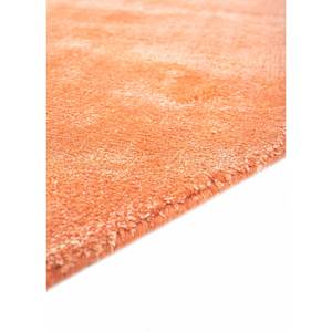 Tapis en viscose tufté à la main Cera, rouge-orange, épaisseur 10 mm, couleur unie, puzzle pour la maison, rectangle pour salon, couloir - TPV-5012 - Product Image 4