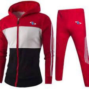 Men's 100% Cotton <b>Fleece</b> Winter Sweat Suits Breathable Lightweight Plus Size Hooded Joggers Track Suits Fashionable Streetwear - Product Image 5