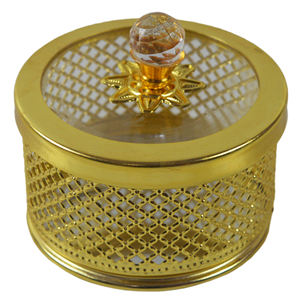 Meilleures ventes : Pot de conservation alimentaire en métal doré pour fruits secs, vaisselle de restaurant, grand pot pour thème moderne - Product Image 4