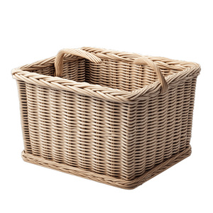 Handmade <b>Storage</b> <b>Basket</b> Using Seagrass Rattan Organizer Design Perfect For Minimalist Modern And Rustic Style Interiors - Product Image 1
