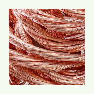 Fournisseur direct en gros de fil de cuivre de récupération Mill-berry à 99,9 %, fil de cuivre rouge, applications électriques, service de soudage disponible - Product Image 1