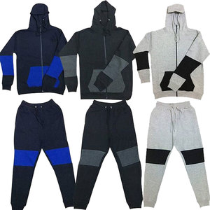 Survêtement de qualité supérieure en sublimation numérique pour homme, 100 % coton biologique, pull à manches longues avec poche kangourou sur le devant - Product Image 5