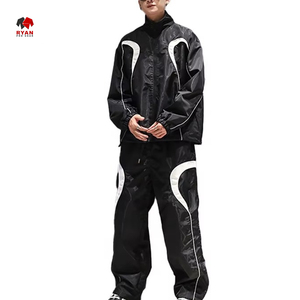 ชุดวอร์มลำลองผู้ชายสำหรับฤดูหนาว ผ้าพรีเมียม คอตั้ง เนื้อผ้านุ่ม ระบายอากาศได้ดี พิมพ์ลาย พร้อมปักโลโก้ตามสั่ง - Product Image 3