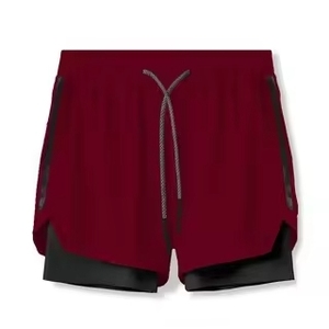 Shorts de sport personnalisés de haute qualité pour hommes, séchage rapide, respirants, anti-plis, pour fitness, basketball et usage décontracté - Product Image 2