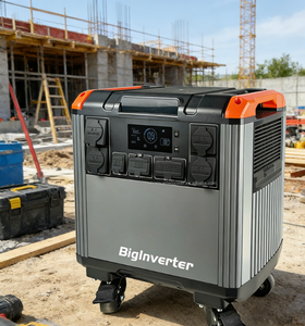 Générateur Solaire Portable 5000W avec Batterie LiFePO4 5376Wh, MPPT, UPS et Démarreur de Secours pour la Maison et le Camping en Extérieur - Product Image 1