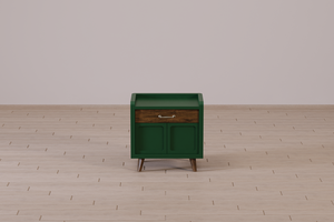 Conception minimaliste en bois de teck de haute qualité Armoire de chevet fabriquée en Indonésie pour meubles de chambre à coucher, meubles de maison - Product Image 2