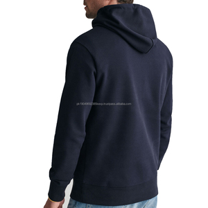 เสื้อฮู้ดดี้ผ้าฝ้ายแขนยาวแบบใหม่ สั่งทำขายส่งจำนวนมากสำหรับผู้ชาย ราคาประหยัดมาก คุณภาพสูง - Product Image 3