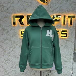 Nouveau prix chaud qualité supérieure la plus demandée fermeture éclair sweat à capuche bouffée imprimé fabriqué en usine pas cher sweats à capuche hommes sweats à capuche - Product Image 4