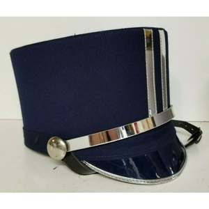 Chapeaux Shako de Marche Britanniques Napoléoniens Imperméables en Cuir de Vache - Product Image 2