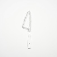 Brosse de nettoyage flexible en PP pour rainures de fenêtre triangulaires, coins morts et interstices, avec boucle de suspension pour rebords de salle de bain et cuisine