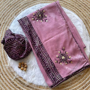 Designer Indian Pakistani Soft Silk Saree, Zari Weaving Style Wedding Party Wear Traditional Style Wedding <b>Dress</b> - Product Image 1