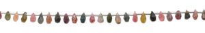 Multi Tourmaline Faceted <b>Drop</b> Shape Bead Strand 6–8mm Natural Multi Color Gemstone Beads for Jewelry Making - Product Image 3