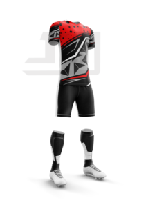 Conjunto de Camiseta y Pantalones Cortos de Fútbol Elite con Tela Transpirable de Secado Rápido Unisex para Partidos de Torneos de Liga Profesional - Product Image 4