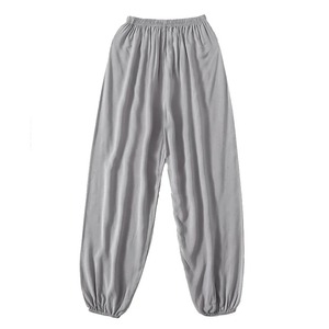 100% pantalones informales de algodón Premium para mujer, pantalones de chándal holgados transpirables 2025 de diseño personalizado de alta calidad para mujer - Product Image 6