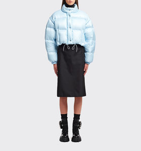 Veste d'hiver personnalisée pour femmes, imprimée, rembourrée en duvet, avec rembourrage en coton nylon, respirante, imperméable et logo personnalisé - Product Image 2