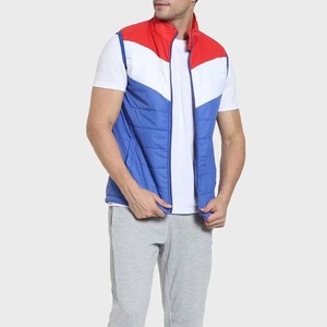 Chaleco Acolchado con Capucha para Hombre, Personalizable con Logotipo, Invierno, Impermeable, Transpirable, Cuello Alto, Estilo Casual - Product Image 4