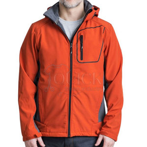 Precio bajo de alta calidad personalizado impreso frontal personalizado hombres Softshell primavera chaqueta ecológica impermeable transpirable de talla grande - Product Image 3