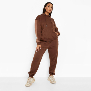 Cou à capuche Polyester Coton Surdimensionné Hoodies Femmes Manches Longues Coton Hoodies Pour Femmes Survêtement - Product Image 6