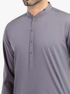 Salwar Kameez traditionnel pakistanais pour hommes, vêtements ethniques de qualité supérieure, coupe classique, pour mariage, Eid et fête - Product Image 3