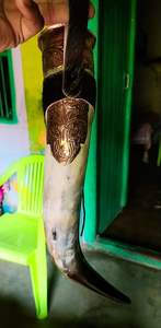 Viking <b>drinking</b> <b>horn</b> best fenishing copper molding safe water safe <b>drinking</b> <b>horn</b> - Product Image 3