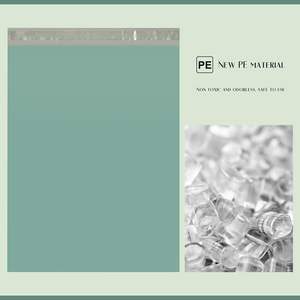 Bolsas de Envío de Polietileno Reciclables Ecológicas HUAMAO, Impermeables, Resistentes a Desgarros, Impresión Personalizable, Embalaje Duradero, Color Gris - Product Image 3