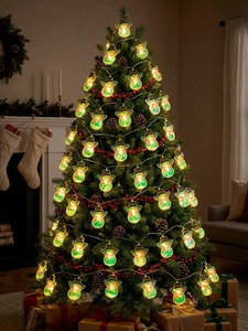 ไฟประดับรูปตุ๊กตาหิมะ LED 16 ดวง พร้อมตัวโคมพลาสติก แสงสีขาวอบอุ่น 2700K รับประกัน 1 ปี สำหรับใช้งานกลางแจ้ง - Product Image 5