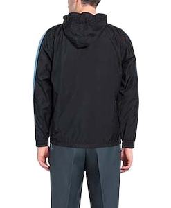 Conception personnalisée 100% polyester Demi-zip Gym Hommes Sweat-shirts Veste Blanche Imperméable Coupe-vent Hommes Veste pour hommes - Product Image 2