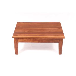 Mini taburete de madera pequeño en forma de flor, taburete lateral de madera de mango macizo de diseño antiguo indio, patas de Base de madera ajustables para el hogar - Product Image 5