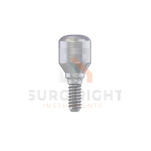 Slim Body Surgiright Instrument 2.42mm Titanium Grade 5 Healing Cap 04.6 Plate-forme normale avec Source d'alimentation électrique hexagonale interne - Product Image 3