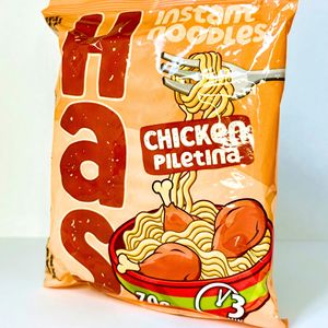 Has Instant Chicken <b>Noodles</b> 70g Fried Wheat Flour 3 Min Cook Time 18% Fat <b>HALAL</b> HACCP ISO IFS Certified 12 Months Shelf Life - Product Image 5