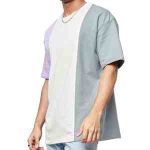 Camiseta de Hombre con Hombros Caídos, Últimos Diseños, Tendencia, Antiarrugas, Transpirable, Precio Razonable - Product Image 3