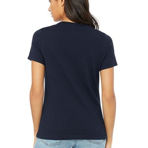 Camiseta de manga corta para mujer transpirable Azul Marino - Product Image 3