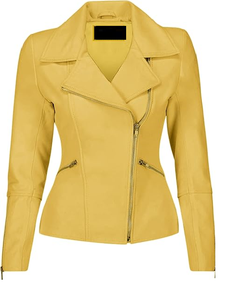 Chaqueta de Motociclista de Cuero - Chaqueta de Cuero Casual para Motociclista - Product Image 5