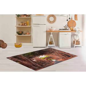 Tapis Tunnel Cypress Tree : Décoration d'intérieur lavable en machine, tapis doux non tissé - Product Image 3