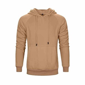 New Arrival <b>Men's</b> <b>Slim</b> Body Lightweight Winter Hooded Hoodies Custom Logo Printed Breathable Pocket Jersey Fabric Solid Pattern - Product Image 2