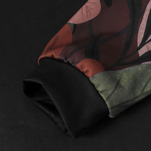 เสื้อสเวตเชิ้ตผู้ชายไซส์ใหญ่ สีตัดกัน สำหรับฤดูหนาว ผ้าฟลีซ แห้งเร็ว และเป็นมิตรกับสิ่งแวดล้อม - Product Image 4