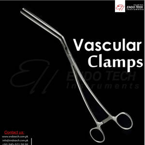 Pince à saisir les poumons Lovelace Caractéristiques Mâchoires coudées aux mâchoires latérales Largeur de 25.0mm et longueur totale 19cm - Product Image 6