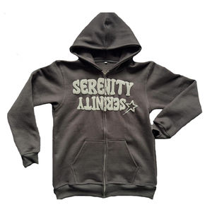 2025 hiver mode surdimensionné pull bouffée sweat à capuche imprimé sweat personnalisé pour hommes en gros bas prix polaire tissu - Product Image 3