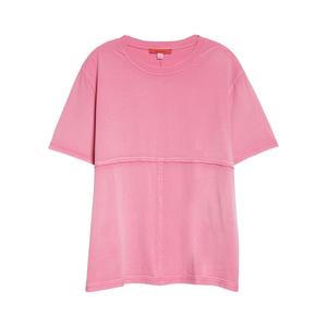 เสื้อยืดผู้ชายผ้าคอตตอน/โพลีเอสเตอร์เนื้อหนา พรีเมียม สกรีนโลโก้ได้ สไตล์สตรีทแวร์ ระบายอากาศ แห้งเร็ว ทรงปกติ เสื้อยืดเปล่า - Product Image 5