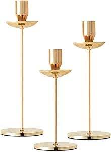 Bougeoir moderne en métal de haute qualité, fait à la main, écologique, en or exclusif, design personnalisable, pour la maison, anniversaire, Pâques - Product Image 4