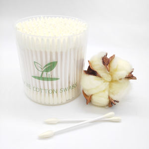 Hisopos de Algodón <span class=keywords><strong>Desechables</strong></span> Personalizados al por Mayor, Hisopos de Papel con Punta Doble, Punta Redonda Individual, Hisopos de Algodón - Product Image 3