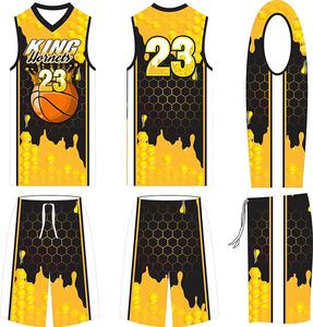 Uniforme de Baloncesto Sublimado Personalizado al por Mayor, de Alta Calidad, Transpirable, 100% Poliéster, Diseño Único para Hombre/Mujer - Product Image 5