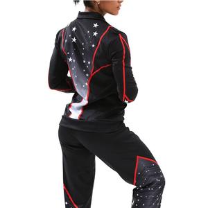 Chaqueta de Calentamiento para Equipos de Porristas, Personalizable con Logotipo, para Escuelas y Universidades, al por Mayor, OEM/ODM, Spandex/Poliéster - Product Image 4