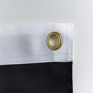 Drapeau de la Ligne Rouge Fine pour Pompier, 2x3, d'extérieur, avec étoiles brodées et bandes cousues, en hommage aux premiers intervenants, bannière robuste USA TOP - Product Image 3