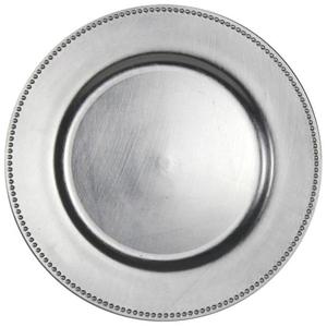 Métal durable 12 "13" plat rond chargeur assiette vaisselle fournitures hôtel restaurants nourriture servant affichage grande assiette ronde - Product Image 4