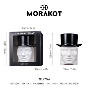 น้ำหอม <span class=keywords><strong>Morakot</strong></span> In Stock OEM รับทำโลโก้ ขายส่ง ขนาด 100 มล. กลิ่น Top Hat Sculpture กลิ่นไม้หอม สำหรับผู้ชาย ชนิด EDP - Product Image 4