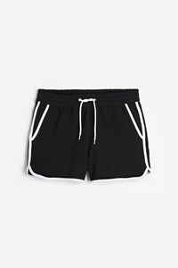 Wholesale Casual Comfort Street Quick Drying High Waist Drawstring Closure <b>Animal</b> Print Color Block Sports Shorts Cotton Fleece - Product Image 5